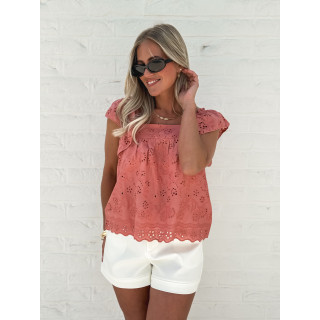 Blouse Camellia - Terracotta
