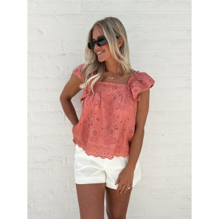Blouse Camellia - Terracotta