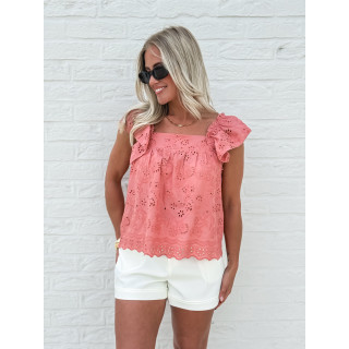 Blouse Camellia - Terracotta