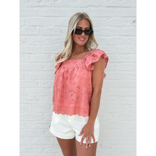 Blouse Camellia - Terracotta