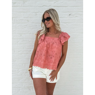 Blouse Camellia - Terracotta