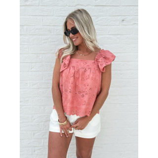 Blouse Camellia - Terracotta