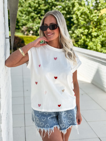 T-shirt Calixte - Blanc