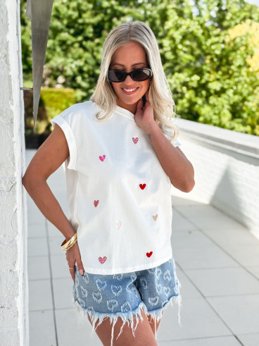 T-shirt Calixte - Blanc