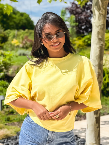 T-shirt Zoélane - Jaune