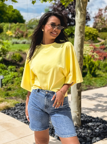 T-shirt Zoélane - Jaune
