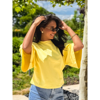 T-shirt Zoélane - Jaune