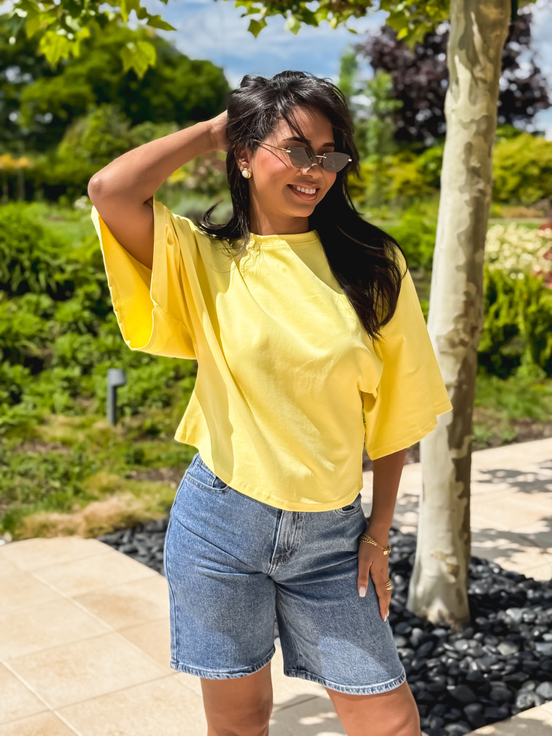 T-shirt Zoélane - Jaune