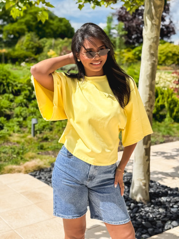 T-shirt Zoélane - Jaune