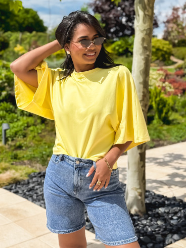 T-shirt Zoélane - Jaune