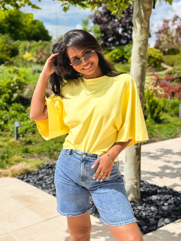 T-shirt Zoélane - Jaune