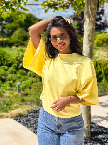 T-shirt Zoélane - Jaune