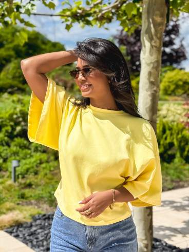T-shirt Zoélane - Jaune
