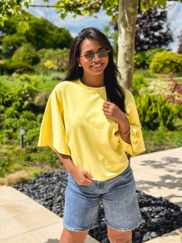 T-shirt Zoélane - Jaune