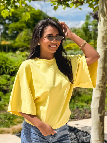 T-shirt Zoélane - Jaune