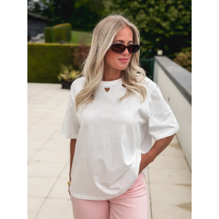 T-shirt Nalaya - Blanc