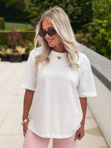 T-shirt Nalaya - Blanc T-shirt Nalaya - Blanc