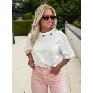 T-shirt Nalaya - Blanc