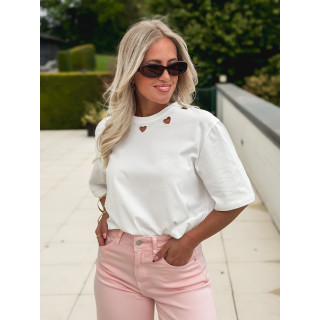 T-shirt Nalaya - Blanc
