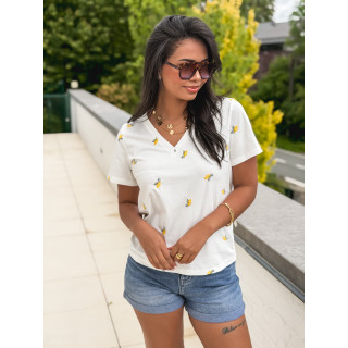 T-shirt Citrus - Blanc