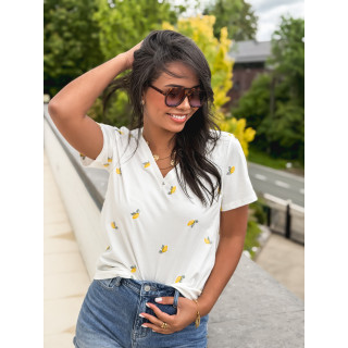 T-shirt Citrus - Blanc