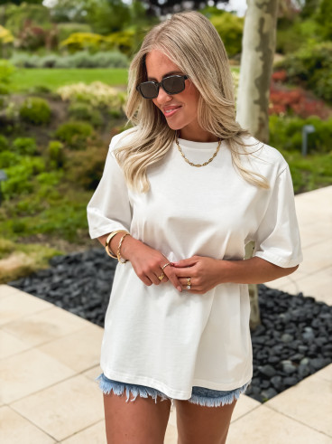 T-shirt Asya - Blanc