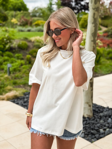 T-shirt Asya - Blanc