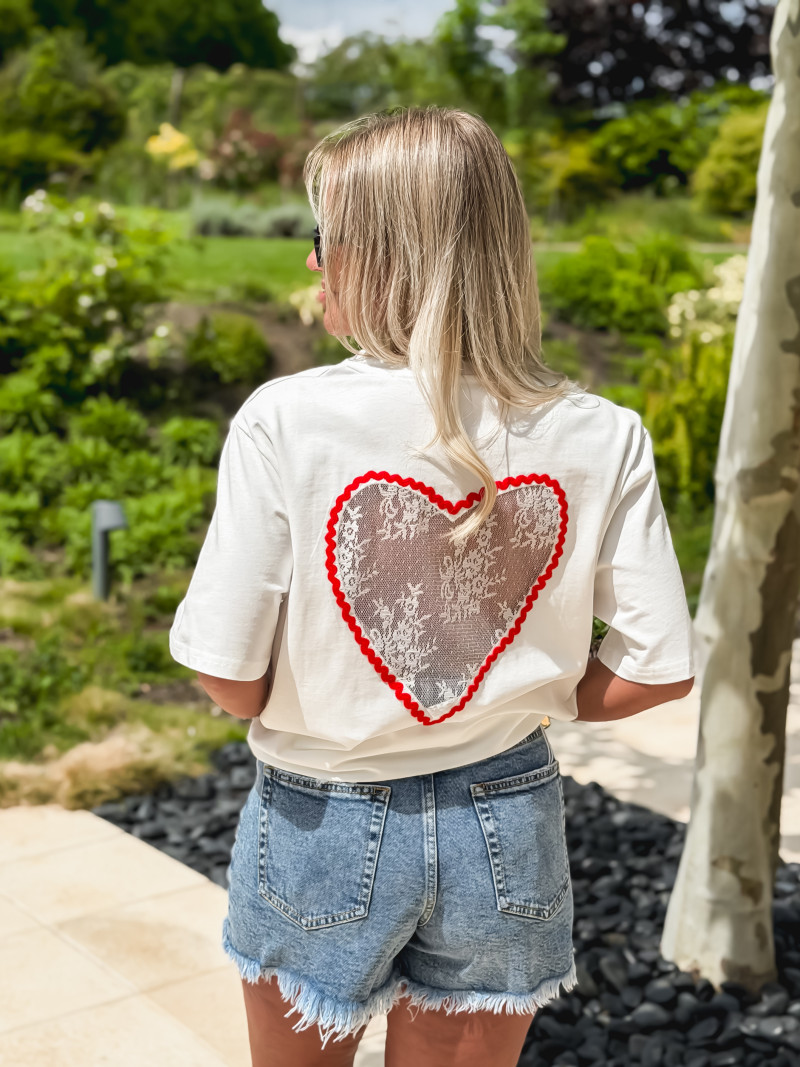 T-shirt Asya - Blanc