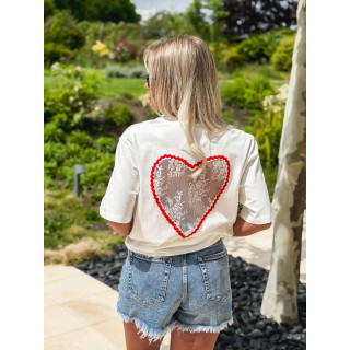 T-shirt Asya - Blanc