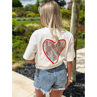 T-shirt Asya - Blanc