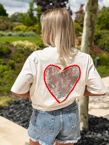 T-shirt Asya - Blanc