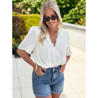 Blouse Karianne - Blanc