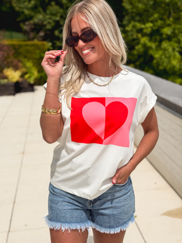 T-shirt Syrinne - Blanc