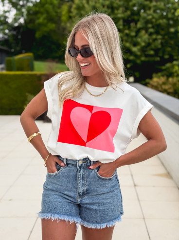 T-shirt Syrinne - Blanc