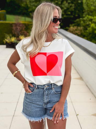 T-shirt Syrinne - Blanc