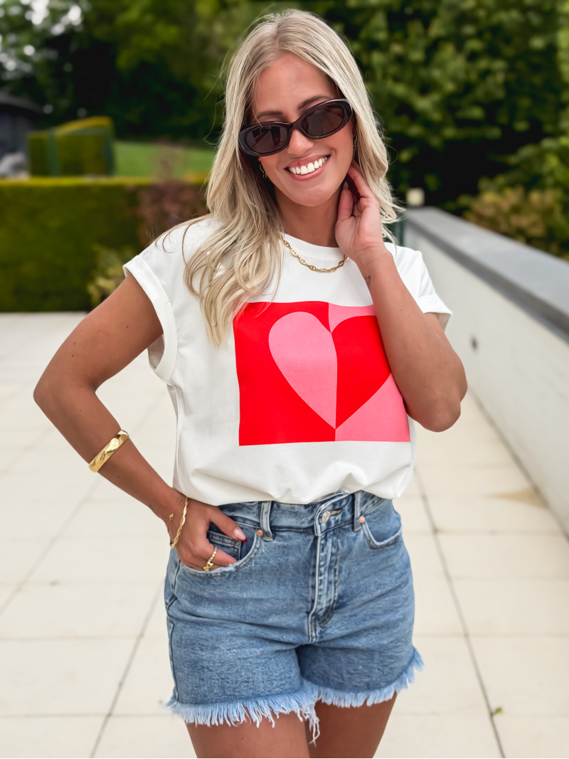 T-shirt Syrinne - Blanc