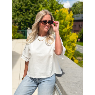 T-shirt Abelina - Blanc