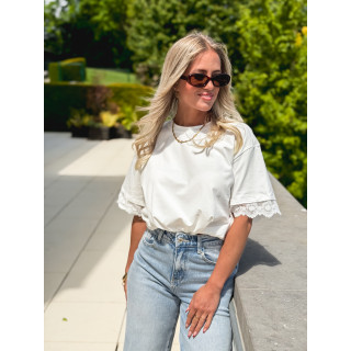 T-shirt Abelina - Blanc