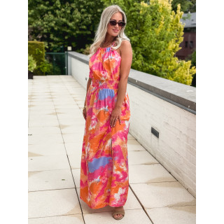 Robe longue Alina - Multicolore