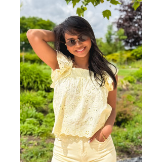 Blouse Camellia - Jaune