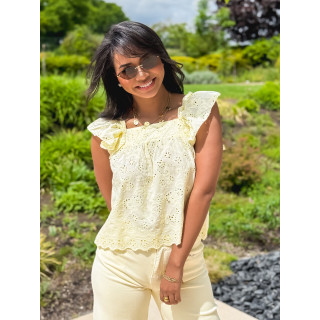 Blouse Camellia - Jaune