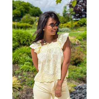 Blouse Camellia - Jaune
