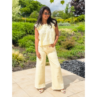Blouse Camellia - Jaune