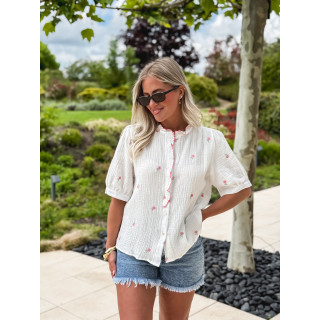 Chemise Dahlia - Blanc