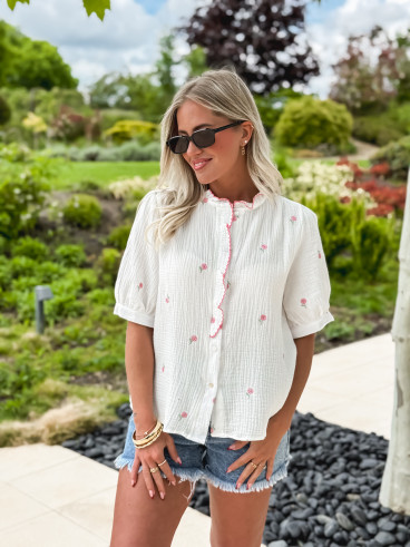 Chemise Dahlia - Blanc