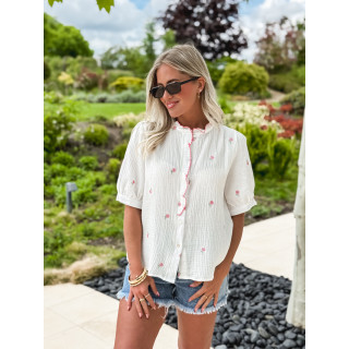 Chemise Dahlia - Blanc
