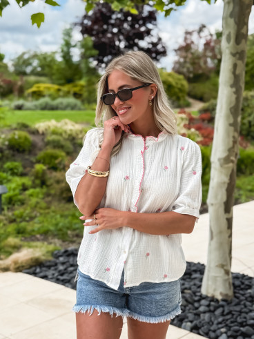 Chemise Dahlia - Blanc