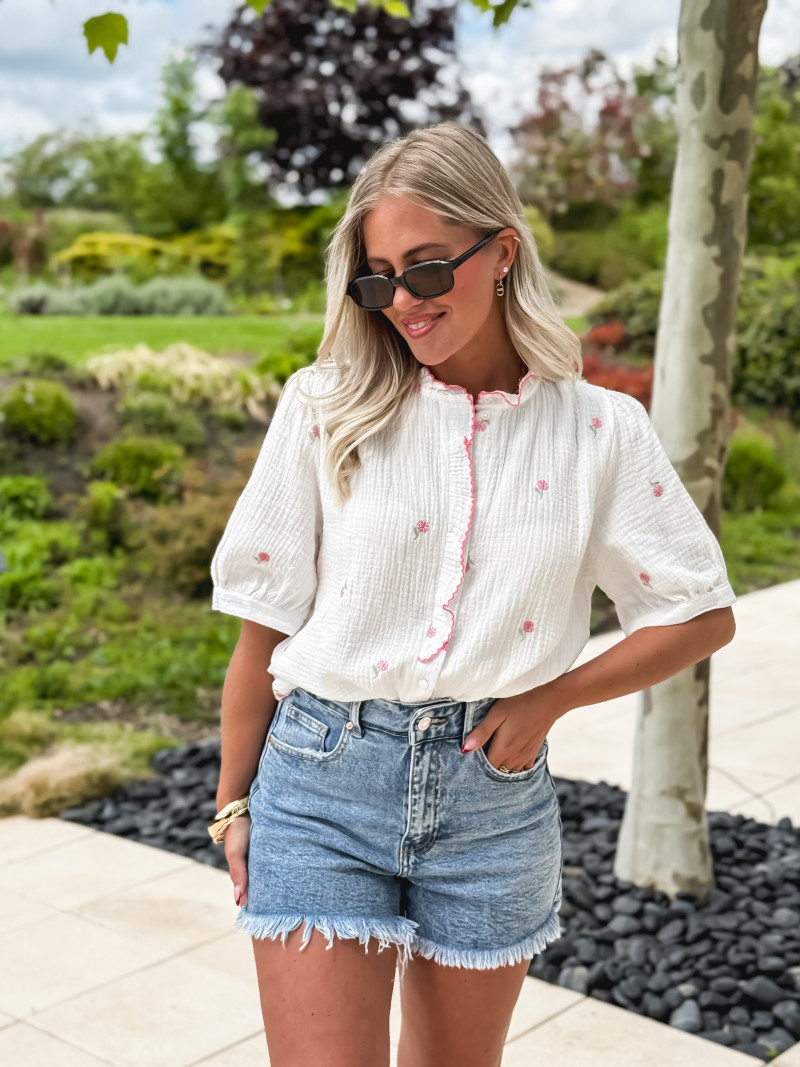 Chemise Dahlia - Blanc