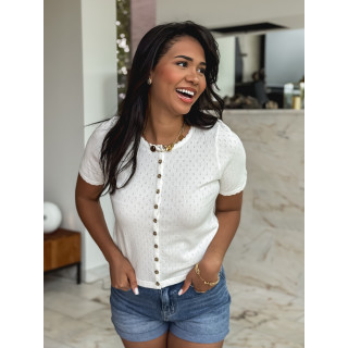 Blouse Janita - Blanc