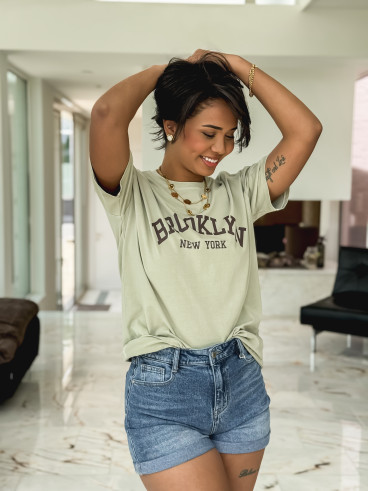 T-shirt Orla - Kaki T-shirt Orla - Kaki